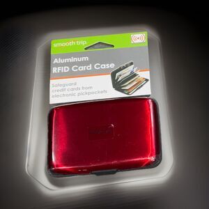 Smooth Trip Aluminum RFID Card Case
